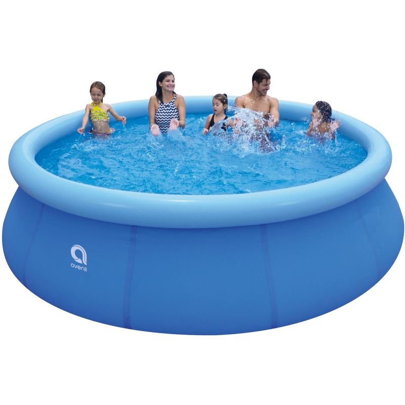 Aufblasbarer Pool mit aufblasbarem Halsband 360x90CM 17795