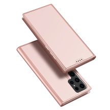 Dux Ducis Skin Pro Hülle für Samsung S24 Ultra mit Klappe – Rosa