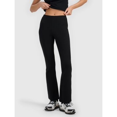 5. Strickleggings für Damen mit ausgestelltem Bein, Größe 4F 4FRAW25TTIGF320-20S