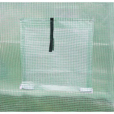 29. Gewächshaus-Gartentunnel 200x350x200CM PE-Grünstahlkonstruktion