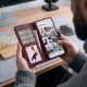 4. Tech-Protect Wallet-Hülle für Xiaomi Redmi Note 17 Pro 5G – bordeauxrot