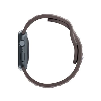 2. 3mk Silikon- Watch für Apple Watch 38/40/41 mm – Dunkelgrau