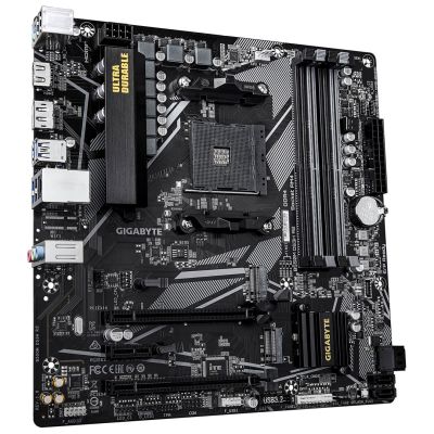 3. Gigabyte B550M DS3H R2 Mainboard, AMD B550, AM4, 4x DDR4, mATX