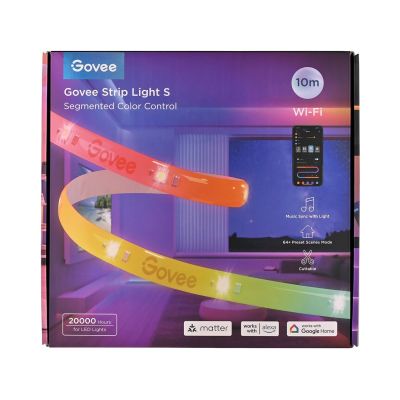 7. Govee H612C 10m | LED-Streifen | WLAN, Bluetooth, RGBIC