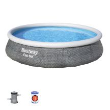 Bestway 57376 Schnellaufbau-Erweiterungspool 396x84