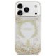 3. Guess Resin Bottom Glitter MagSafe Hülle für iPhone 17 Pro - Gold
