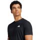 11. Herren adidas Tennis Climacool+ AirChill FreeLift T-Shirt schwarz JF8459