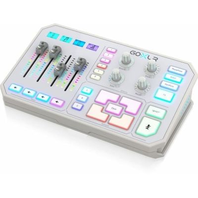 TC Helicon GO XLR-WH Mixer/Sampler für Streaming Weiß