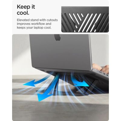 12. Spigen SlimFold LD201-S6 Laptopständer – Grau