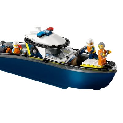 15. LEGO CITY 60456 Verfolgungsjagd mit Polizeiboot