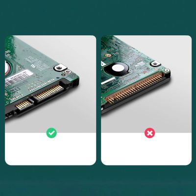 7. Ugreen Adaptergehäuse für SATA 2,5'' 5TB USB 3.0 Laufwerk schwarz (US221)