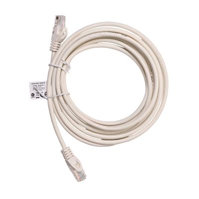 4. Patchkabel U/UTP Lanberg PCU5-10CC-0300-W (RJ45 - RJ45; 3m; UTP; Kat. 5e; weiß)