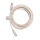 4. Patchkabel U/UTP Lanberg PCU5-10CC-0300-W (RJ45 - RJ45; 3m; UTP; Kat. 5e; weiß)