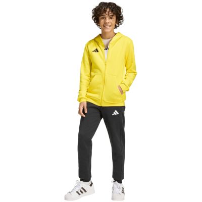 8. adidas Entrada 26 Full Zip Hoodie Gelb KH1777