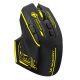 Wozinsky WMGB-1181 Kabellose optische Gaming-Maus 3200 DPI mit integriertem Akku und Hintergrundbeleuchtung – Schwarz und Gelb