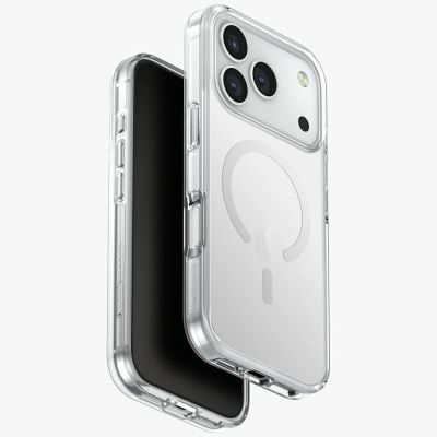 Uniq Clario Magclick Ladehülle für iPhone 17 Pro – Transparent