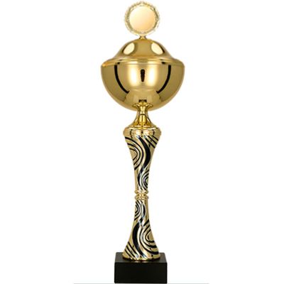 Metallbecher mit Deckel