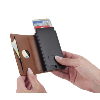 5. TROIKA 2-in-1 Geldbörse SHERLOCK HOME BRAUN