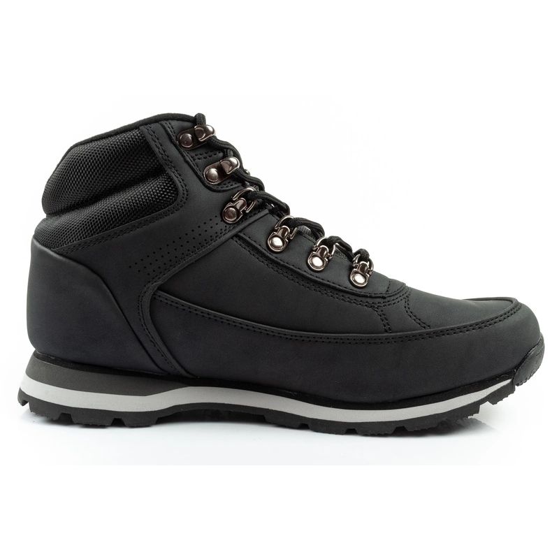 4. Lee Cooper Herren Winter Wanderstiefeletten schwarz