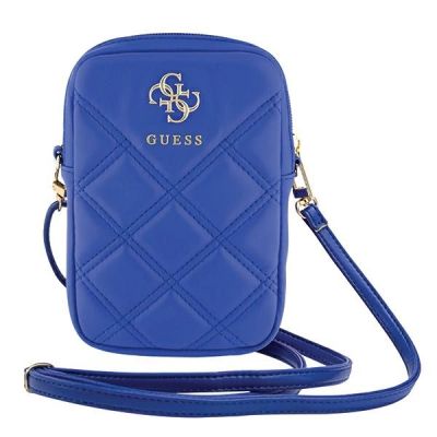 2. Guess Zip Quilted 4G Tasche – Blau