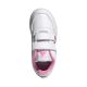 4. Adidas Tensaur Sport 3.0 Kinderschuhe weiß und rosa JQ1844