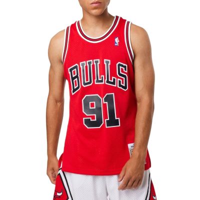 Mitchell & Ness Chicago Bulls NBA Dennis Rodman T-Shirt M SMJYGS18154-CBUSCAR97DRD