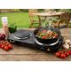 17. ESPERANZA Elektroherd Yellowstone 1500W + 1000W Schwarz EKH014K