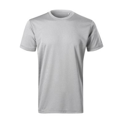2. Zoom Herren-T-Shirt (silbermeliert)