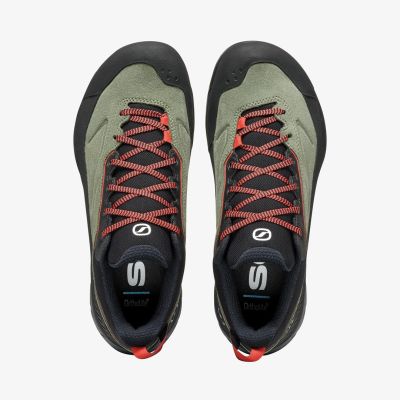5. Scarpa Rapid XT GTX Damen-Zustiegsschuhe – Birke/Koralle Größe: 38