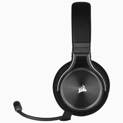 2. Corsair VIRTUOSO RGB Wireless XT Kabelgebundenes & Kabelloses Bluetooth-Kopfhörer-Headset Schwarz