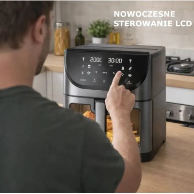 7. Extralink Heißluftfritteuse 8L 1800W 200 Grad