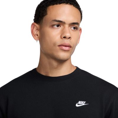 3. Herren-Sweatshirt Nike Club FT, schwarz, FN3888 010