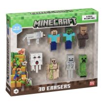 MINECRAFT 3D-RADIERER – 8ER-PACK DELUXE-BOX VERSION A