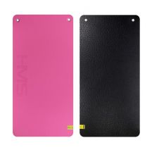HMS Premium MFK02 Pink-Schwarze Club Fitnessmatte mit Löchern