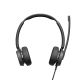 2. Epos Impact 460T USB-C kabelgebundener On-Ear-Kopfhörer + USB-A-Adapter