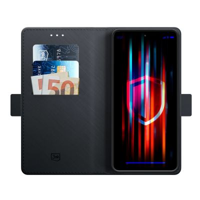 2. 3mk Wallet Case für Xiaomi Redmi Note 13 Pro 4G – Schwarz