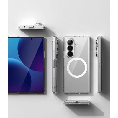 5. Ringke Fusion Magnetische Magsafe-Hülle für Samsung Galaxy Z Fold 8 Ultra – Transparent