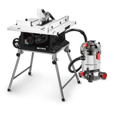 2. Graphit 59G823 Holzsägenständer Schwarz, Grau 4 x Beine