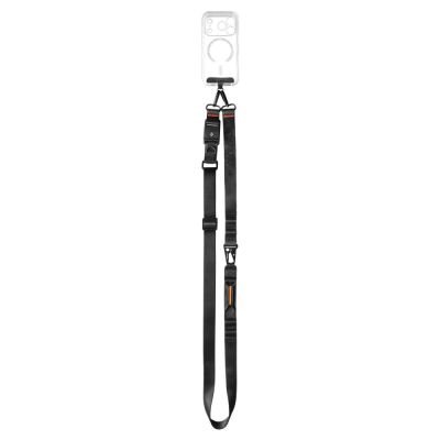 3. Spigen DA30M Stap Crossbody Handy-Lanyard - Schwarz
