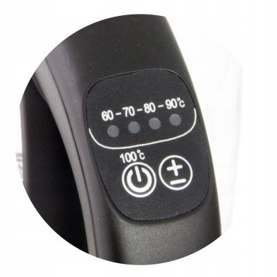 10. Esperanza SEINE EKK026 Wasserkocher (2200W 1,7l; schwarz)
