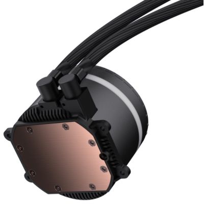 8. GameMax ICEBURG 360 INFINITY BK Computer-Kühlsystem Prozessor All-in-One Flüssigkeitskühler 12 cm Schwarz 1 Stück.