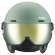 3. Skihelm UVEX Wanted Visor 58–61 cm L grün