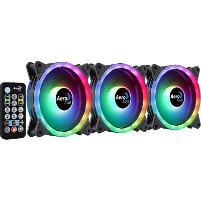 3. AEROCOOL LÜFTER PGS DUO 12 PRO ARGB (3x120)