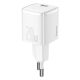 4. Baseus Cube 20W PD USB-C Wandladegerät – Weiß