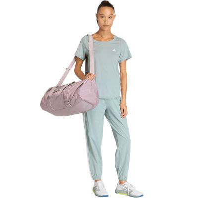 7. adidas Workout Essentials 3-Streifen Webhose für Damen Mint KC5494