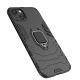 16. Ring Armor Hülle für iPhone 14 Pro gepanzerte Hülle magnetischer Haltering schwarz