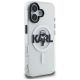 4. Karl Lagerfeld IML Karl Sketch Logo MagSafe Hülle für iPhone 16 - Transparent