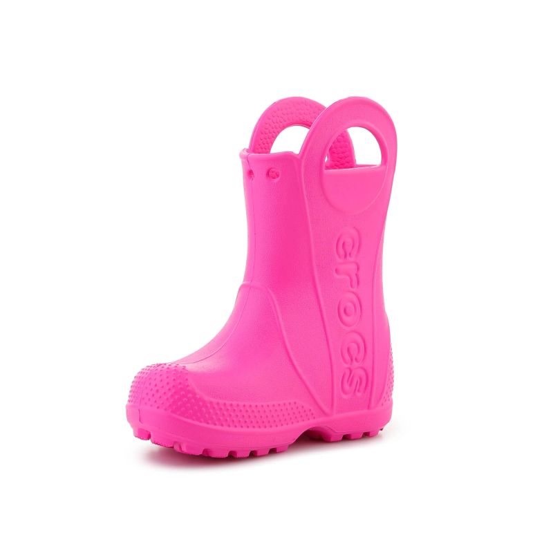 3. CROCS HANDLE IT REGENSTIEFEL KINDER T PINK CRUSH 211056-6TW