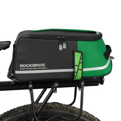 Rockbros A20 Fahrradtasche Schwarz und Grün