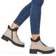 32. Wasserdichte, komfortable Damen-Winterstiefeletten in Beige Rieker Y3163-60